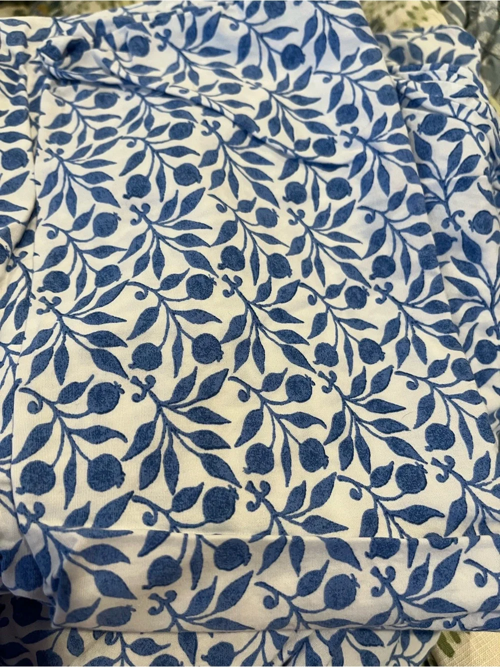 William Morris Queen Sheet Set in EUC